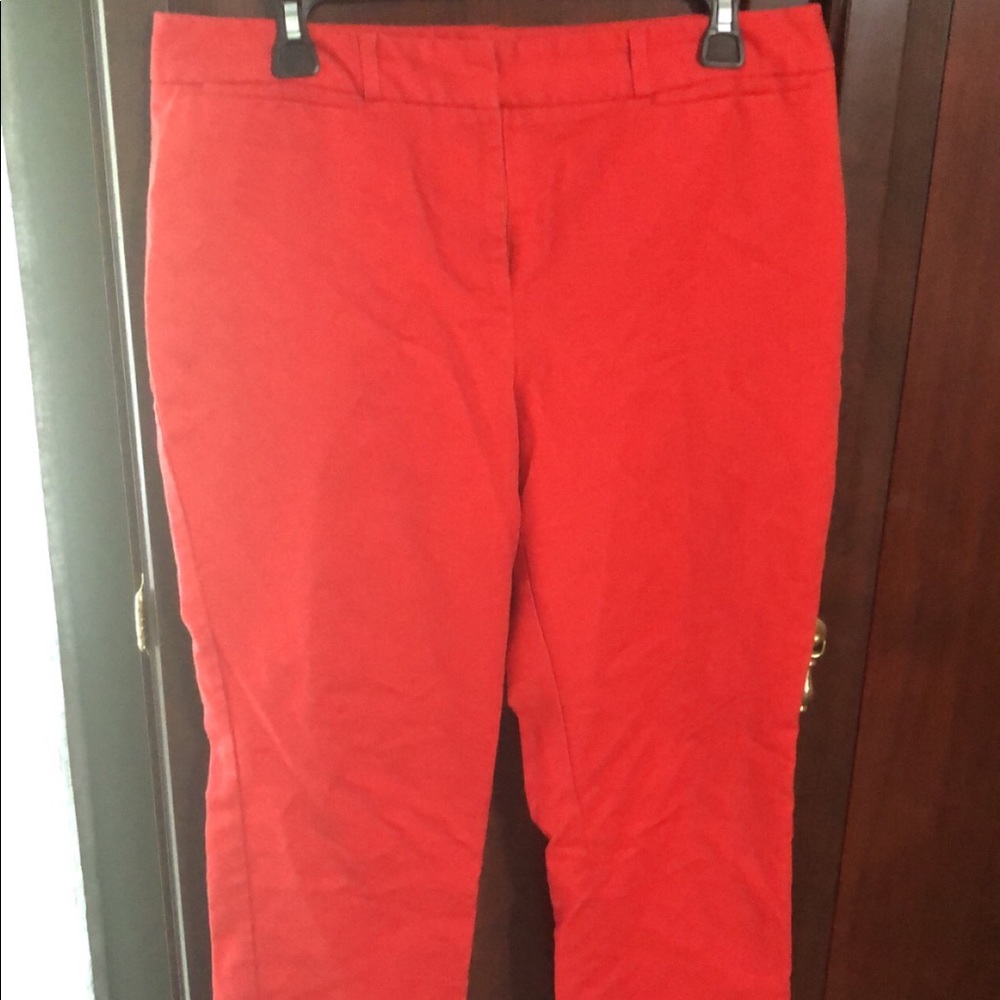 Coral ankle pants